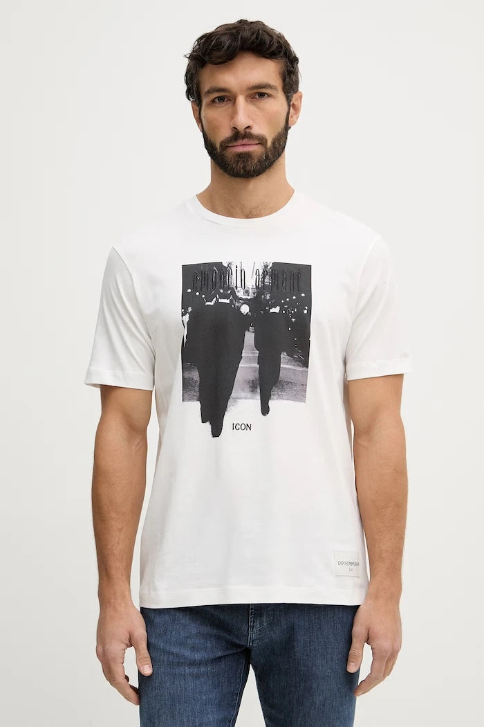 Emporio Armani Pamuklu Tişört