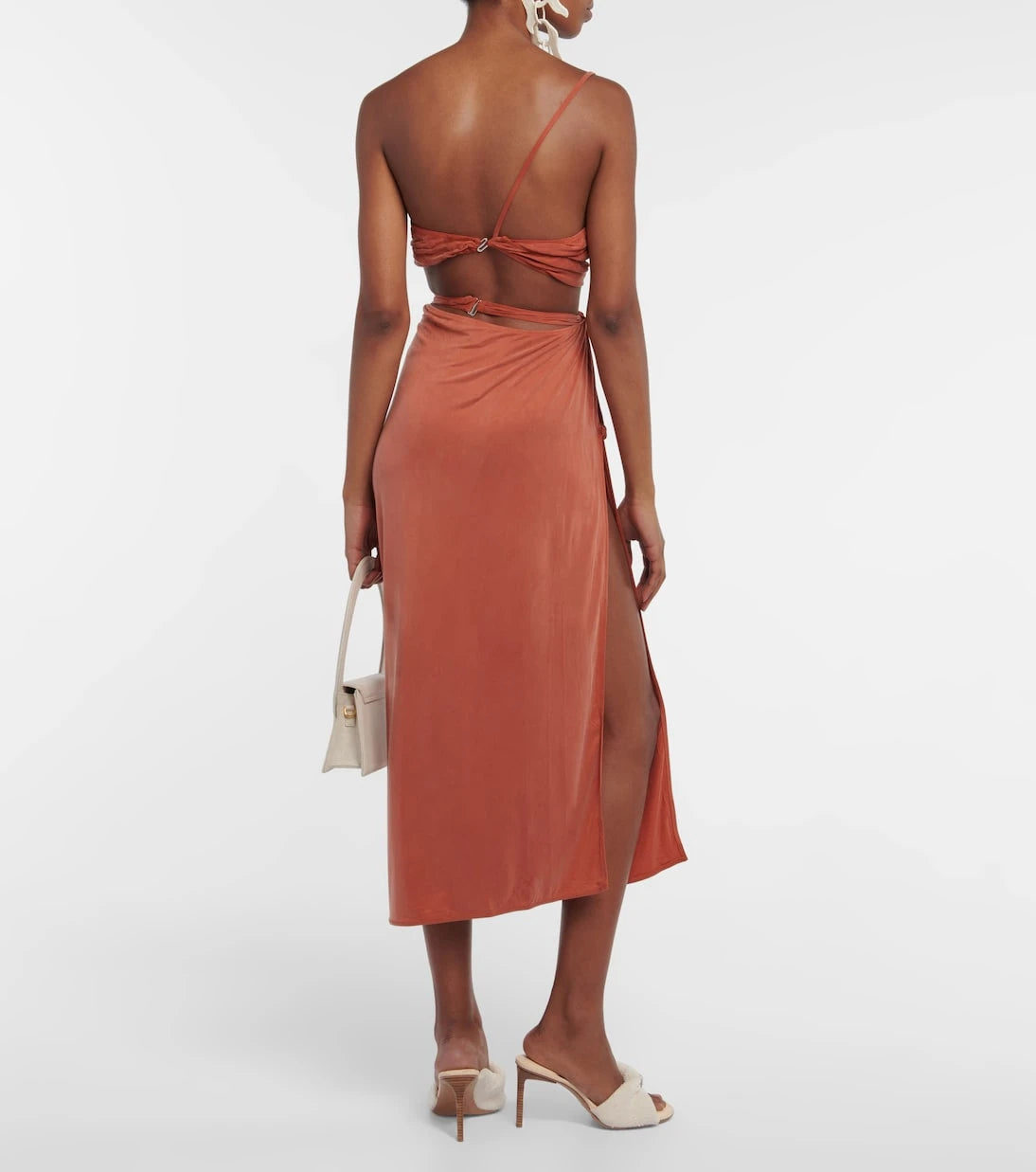 Jacquemus - La Jupe Espelho jersey midi skirt