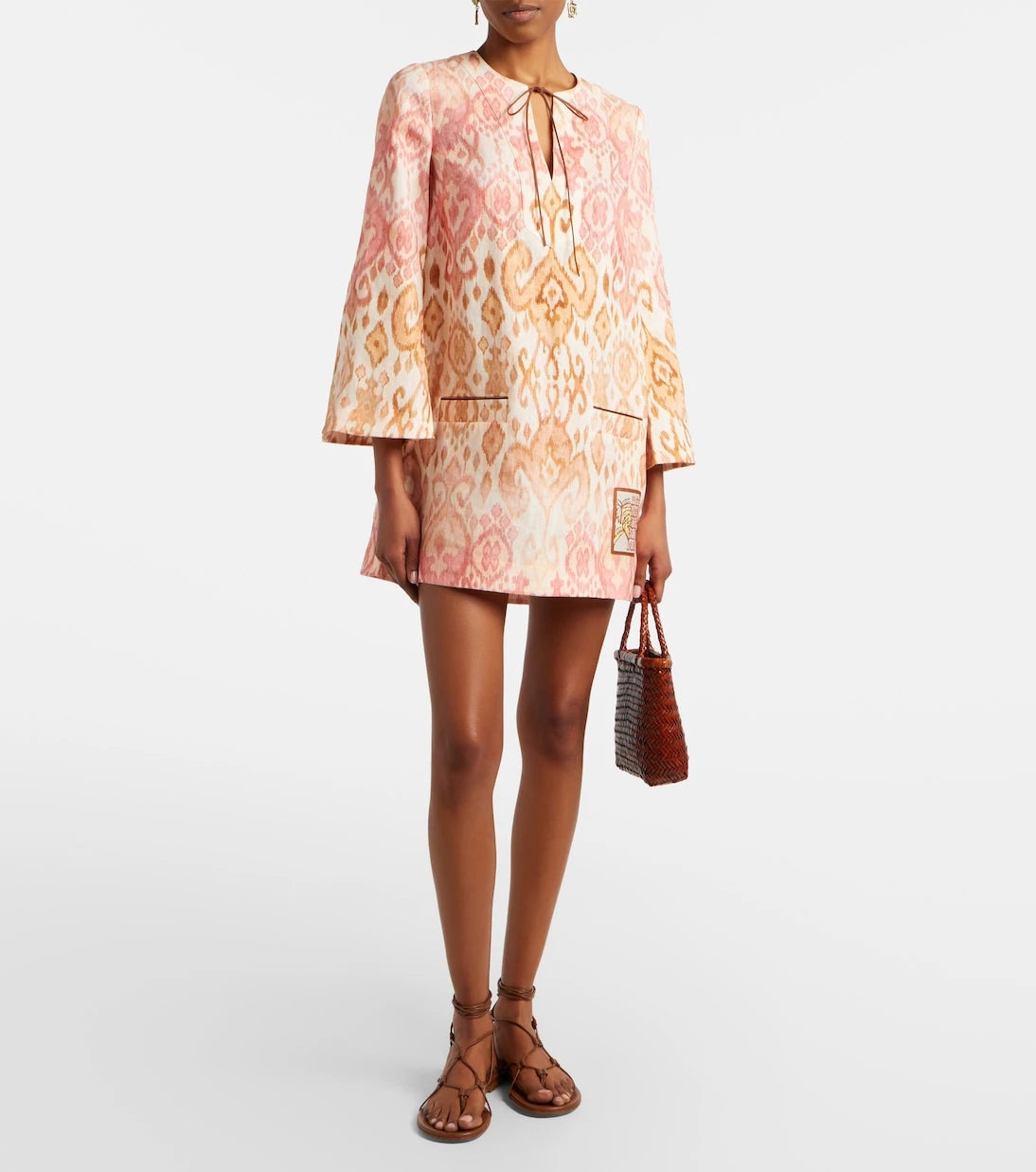 Zimmermann - Aster printed linen beach dress