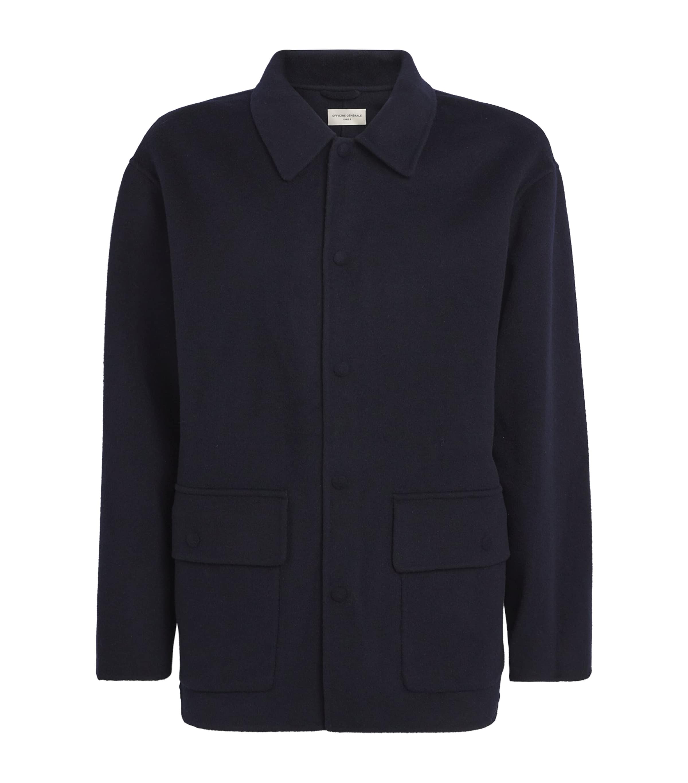 Wool Vasco Jacket DARK NAVY