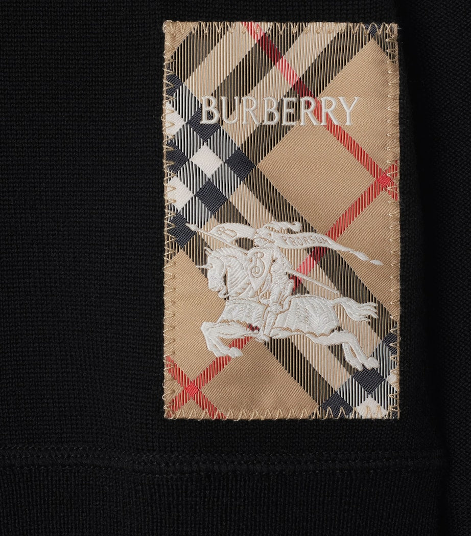 Burberry Kids Wool EKD-Patch Cardigan (6-24 Months)