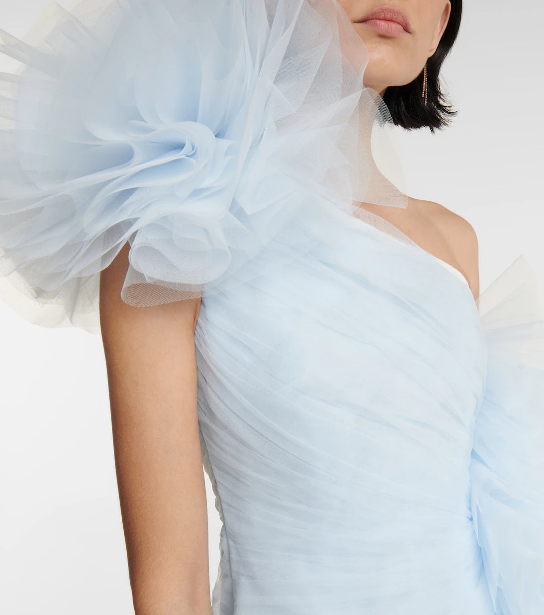 Giambattista Valli - One-shoulder tulle minidress