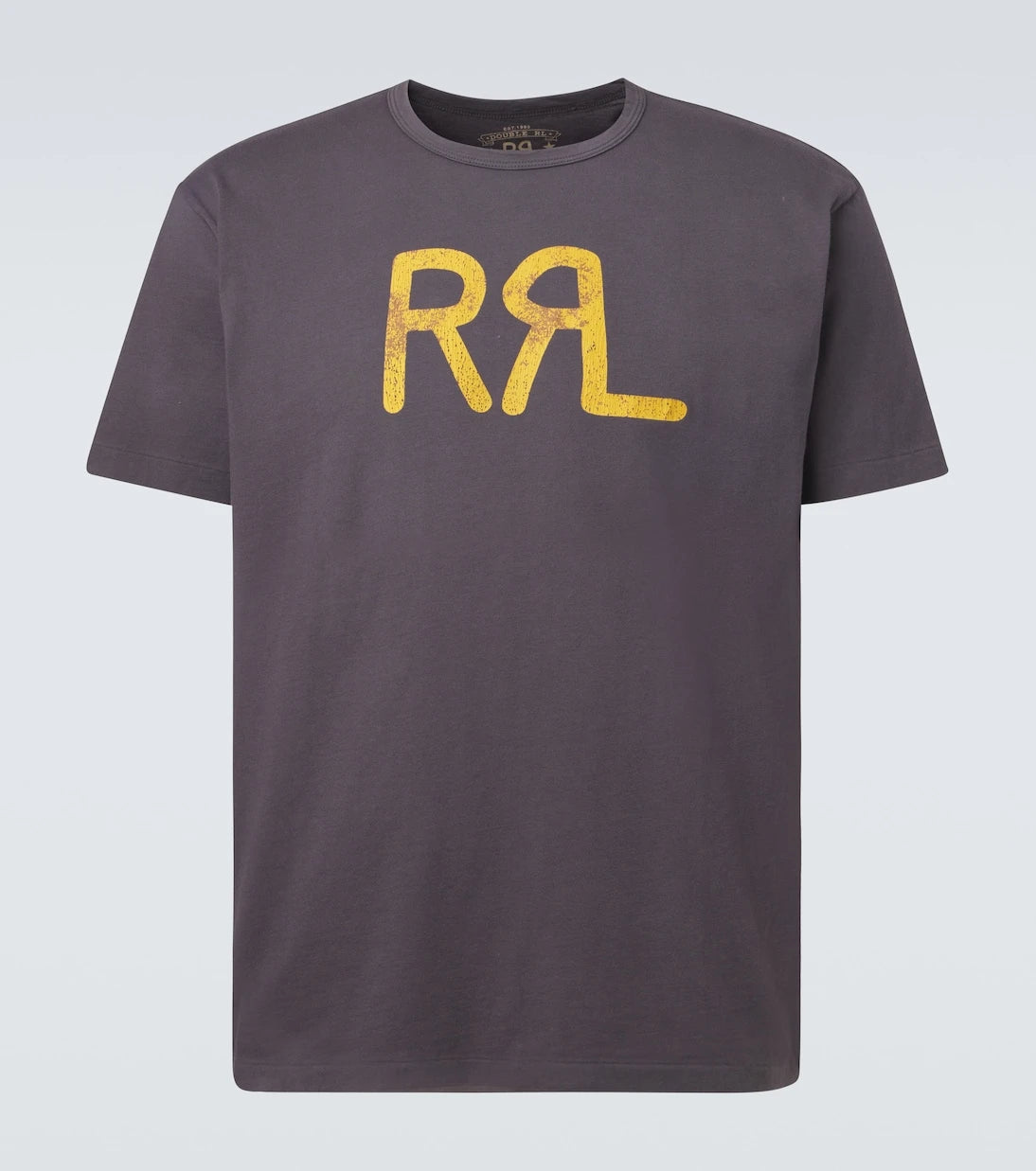 RRL - تي شيرت قطني بشعار العلامة