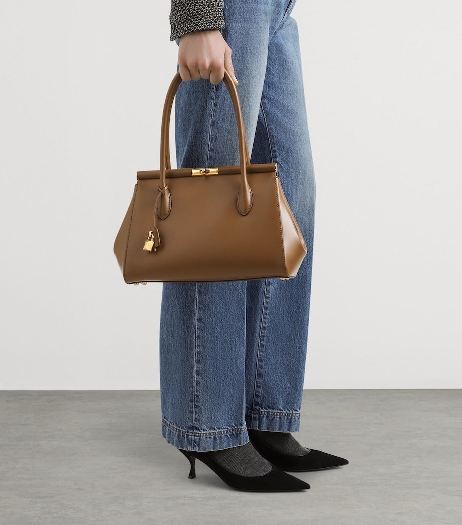 Dolce & Gabbana Multi Leather Marlene Everyday Tote Bag