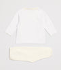 Pima Cotton Duck Pond Top and Footed Trousers Set (Newborn-6 Months)
