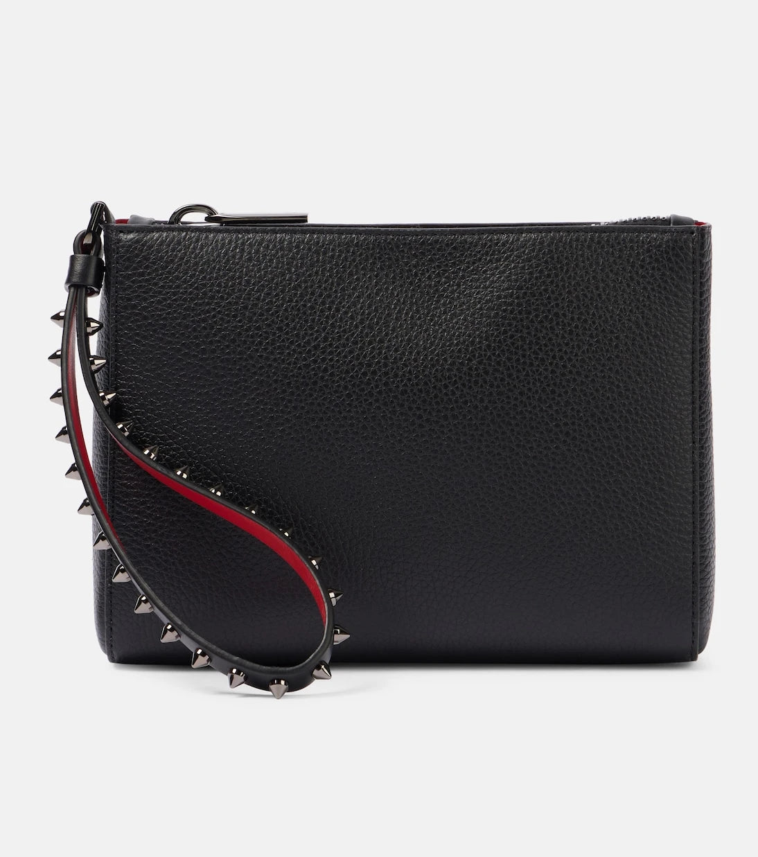 Christian Louboutin - Cabata Mini studded leather pouch