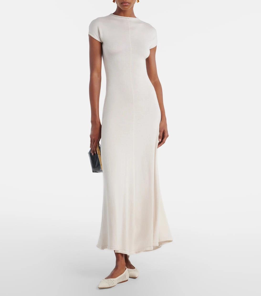 Tove - Lenore knitted wool and silk midi dress