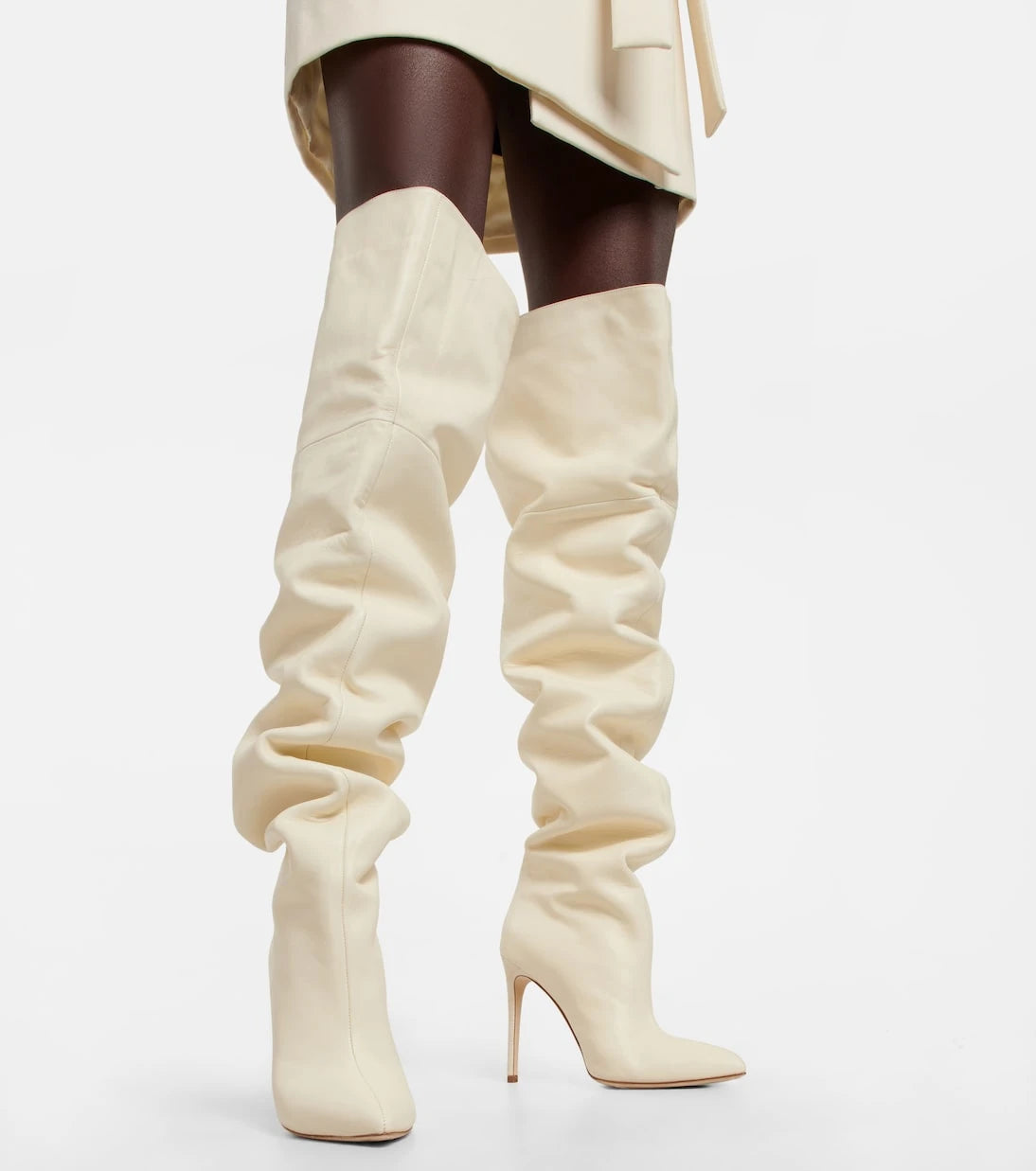 Paris Texas - Leather over-the-knee boots