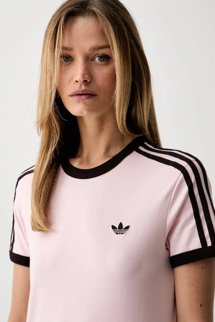 pamuk ve elastanlı adidas Originals elbise