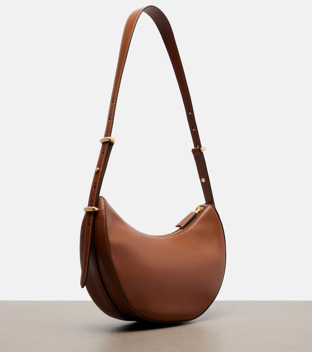 Prada - Prada Arqué Small leather shoulder bag