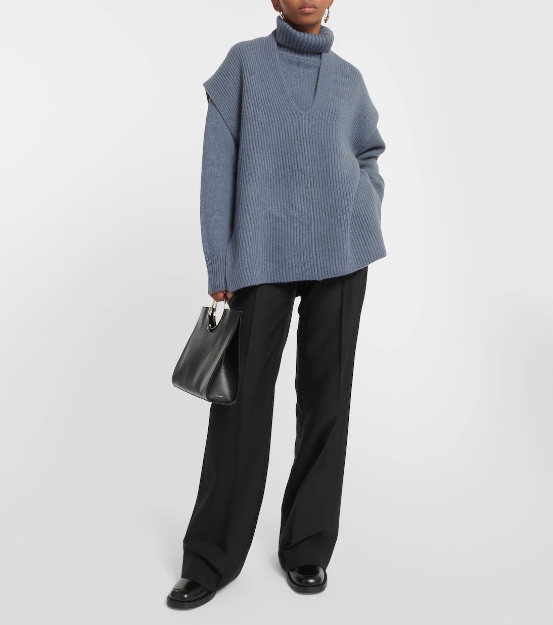Joseph - Ribbed-knit cashmere top