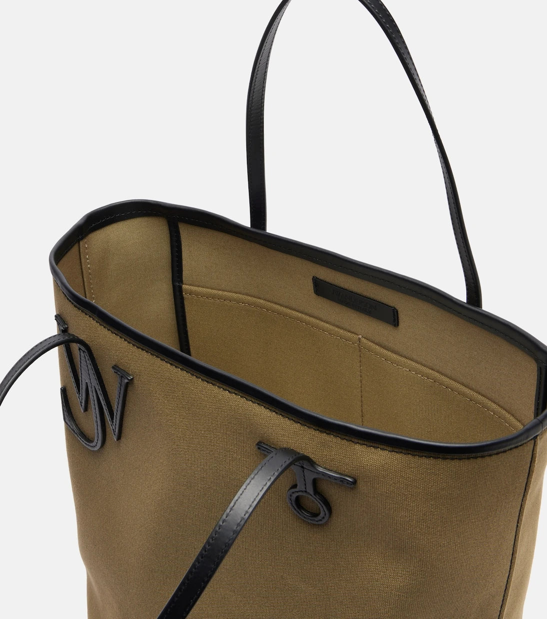 JW Anderson - Anchor Tall leather-trimmed tote bag