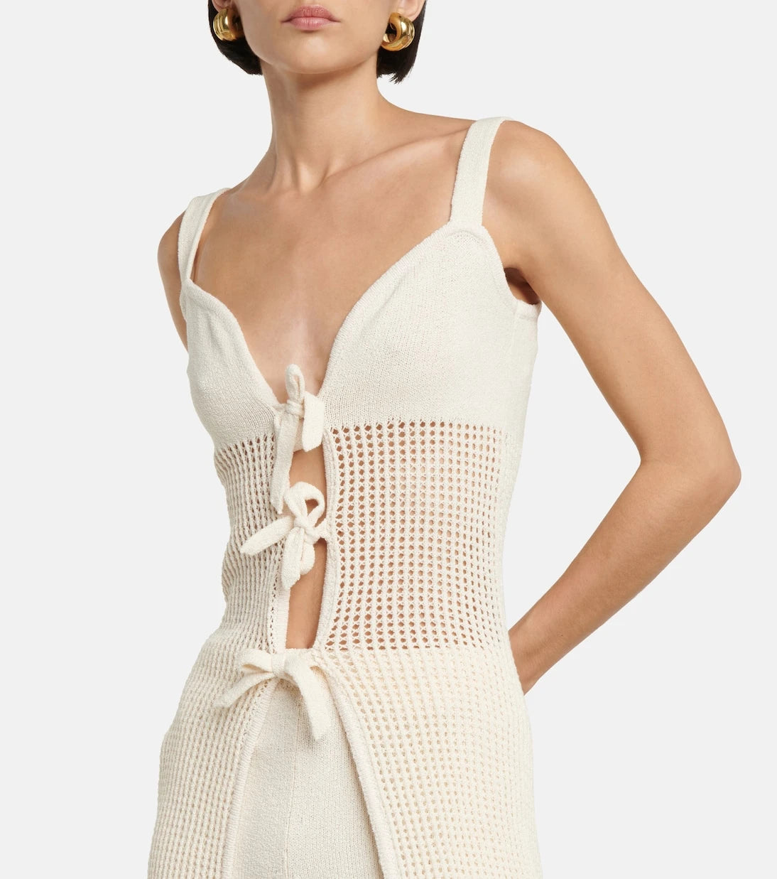 Nanushka - Elianne crochet beach dress