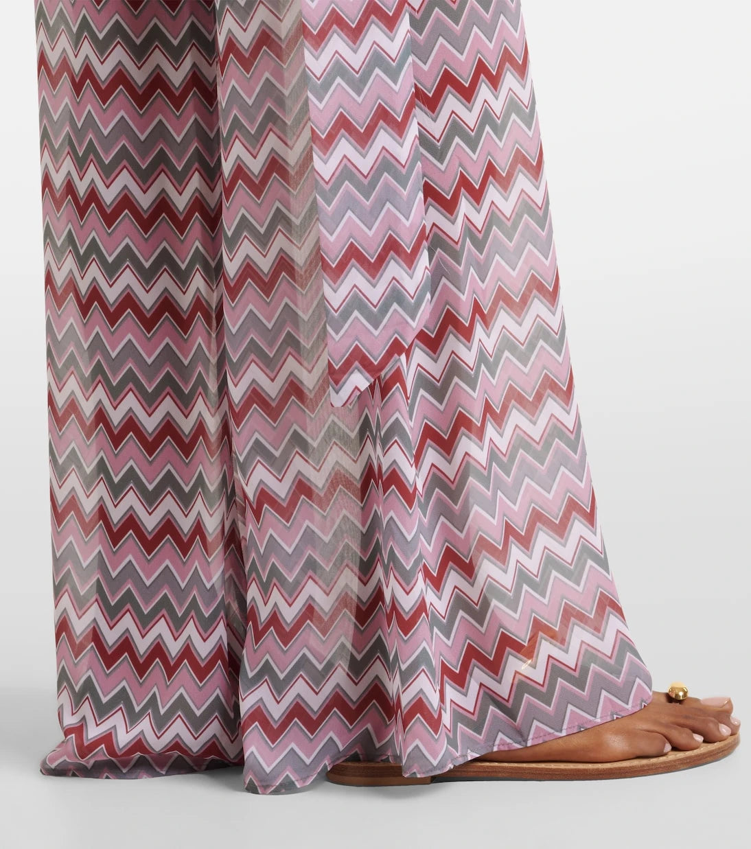 Bananhot - Bowie chevron flared pants