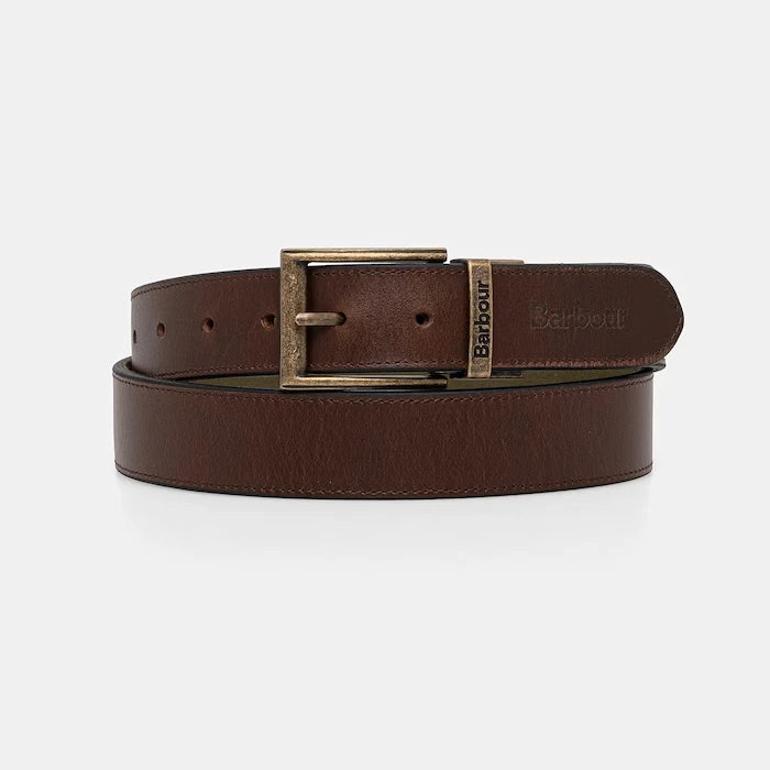Barbour колан мъжки от кожа