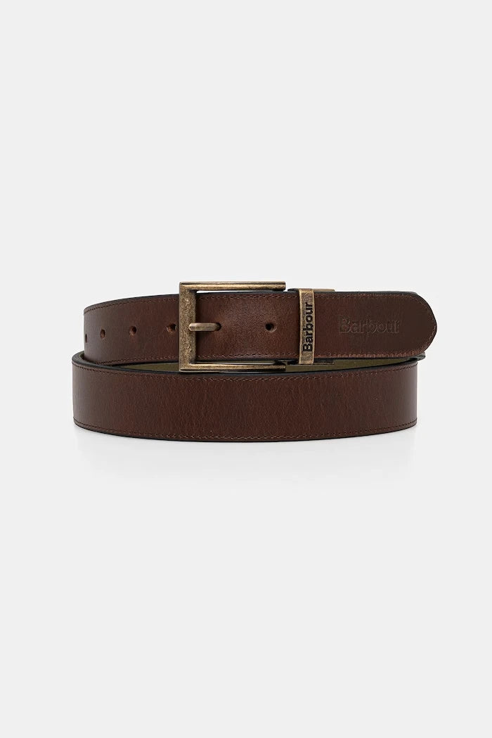 Barbour колан мъжки от кожа