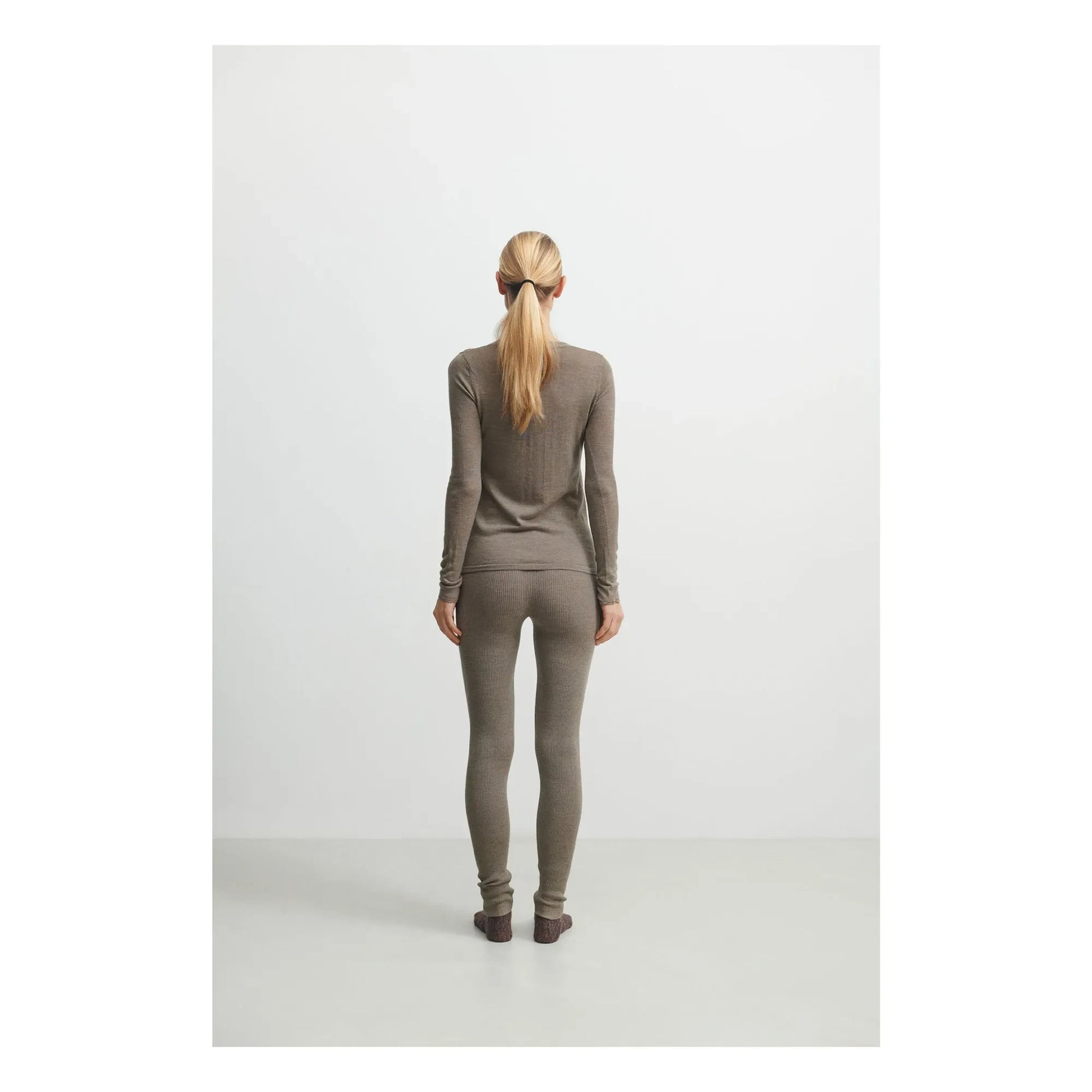 FUB - Merino Wool Legging - Women's Collection | Beige