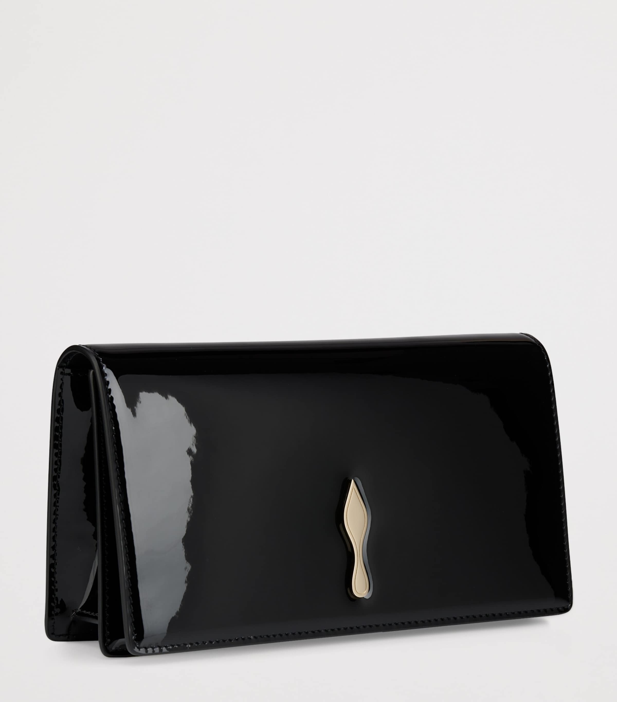 Christian Louboutin Bettina Patent Leather Clutch Bag