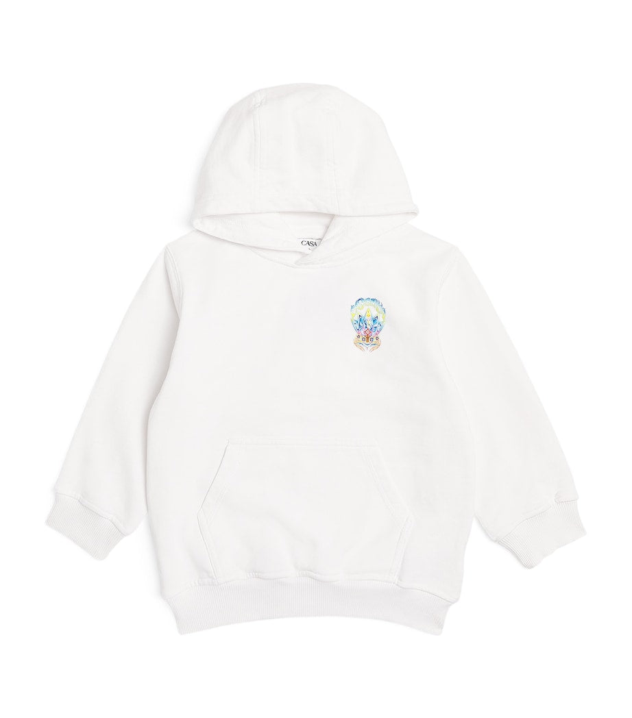 Casablanca Kids Cotton Surf Lotus Hoodie (3-14 Years)
