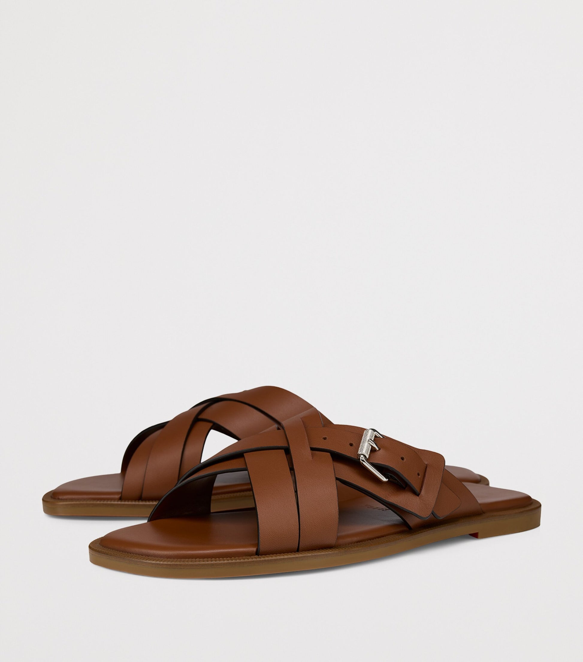 Christian Louboutin Emircross Calfskin Mules