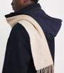 Paul & Shark Navy Cashmere Padded Hybrid Coat