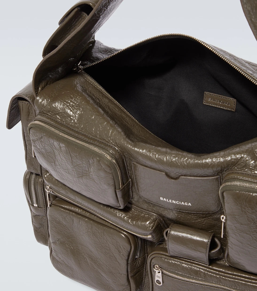 Balenciaga - Superbusy Large leather shoulder bag
