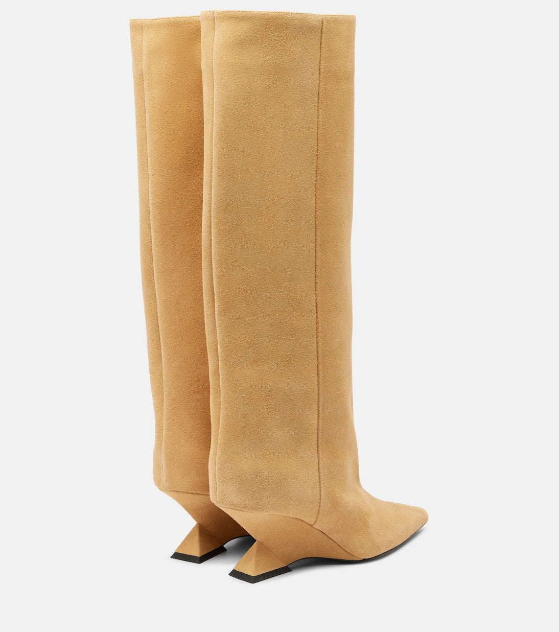 The Attico - Cheope 105 suede knee-high boots