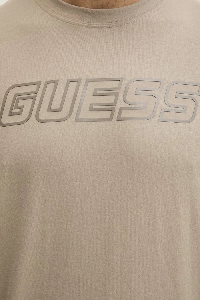 Памучна тениска Guess GUSTAVE