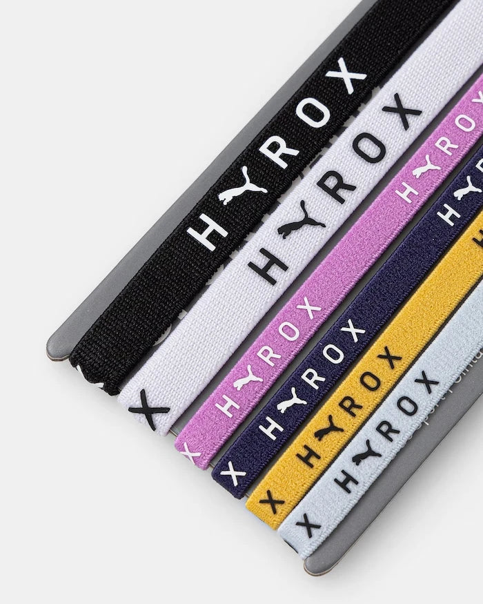 Antrenman için Puma Hairbands HYROX saç bantları (6 adet)