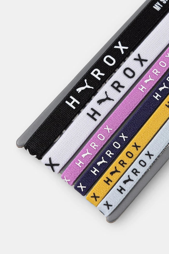 Antrenman için Puma Hairbands HYROX saç bantları (6 adet)