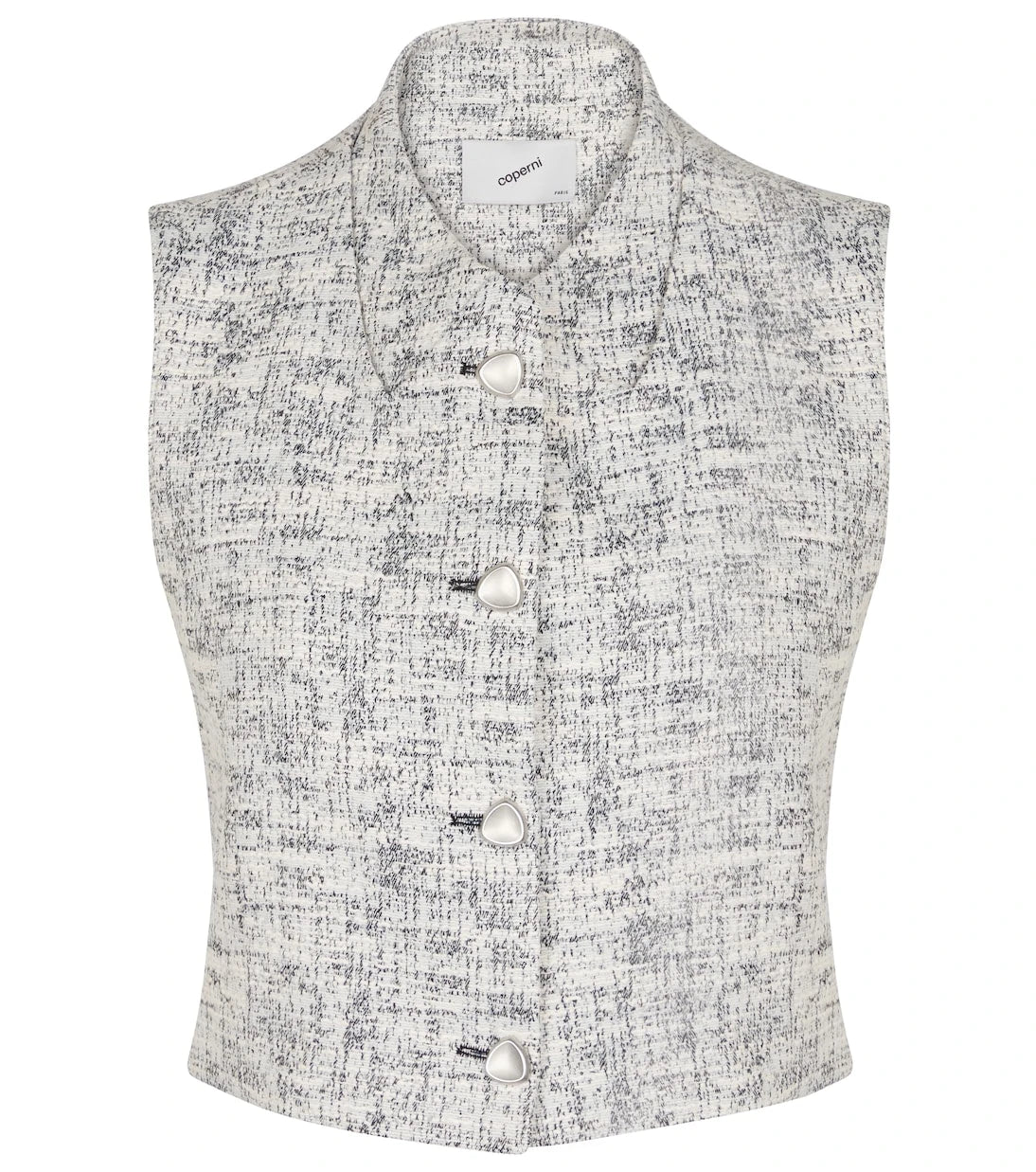 Coperni - Sleeveless tweed vest
