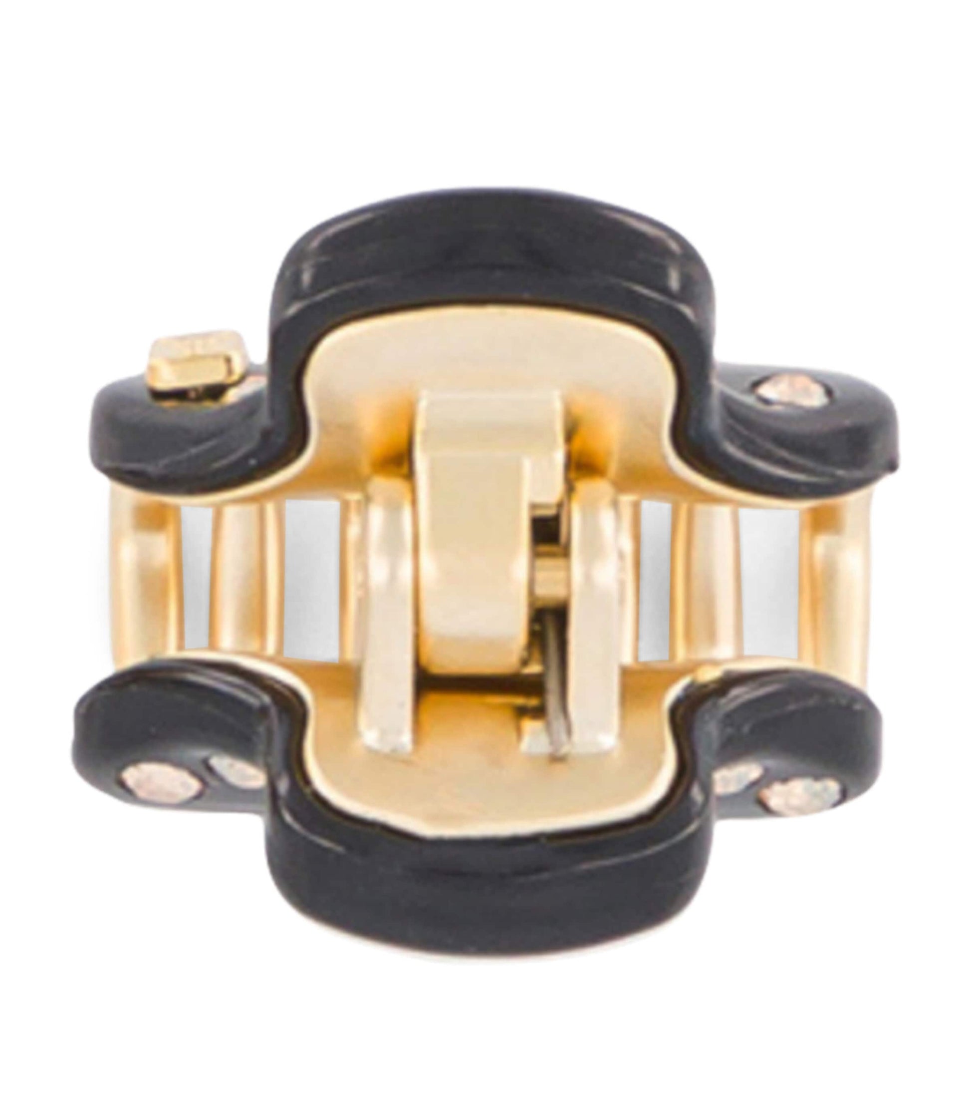 Alexandre de Paris Gold-Plated Mini Claw Hair Clip