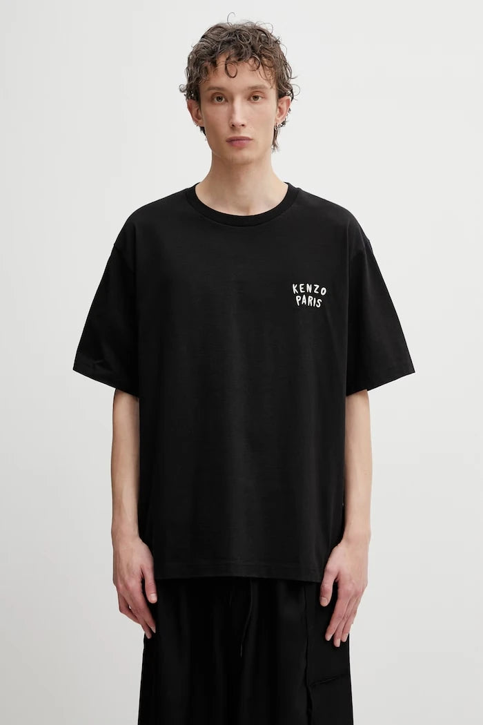 Kenzo erkek pamuklu tişört GOTS KENZO BOKE HEART OVERSIZE