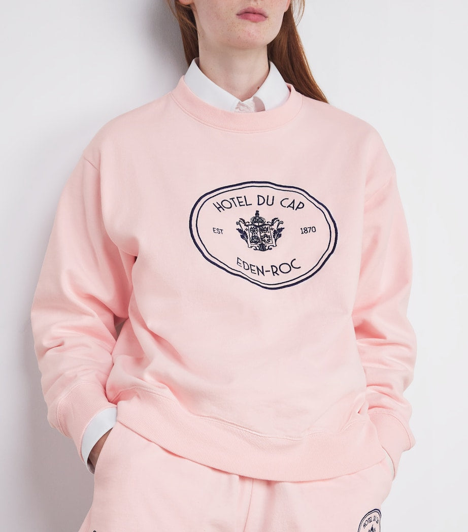 Pink x Hotel du Cap-Eden-Roc Cotton Sweatshirt