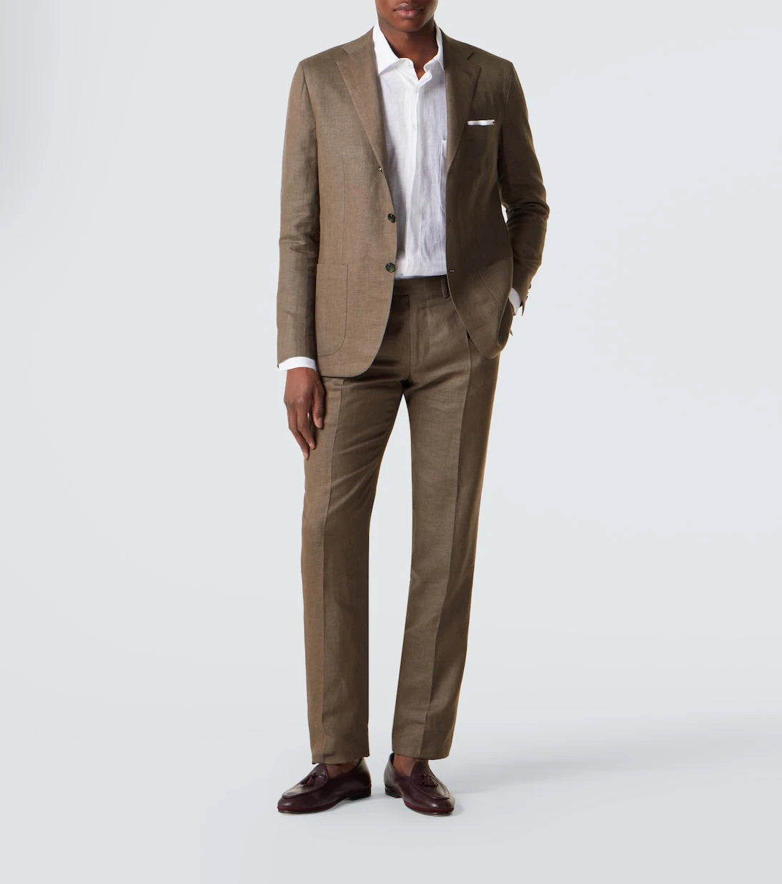 Kiton - Linen, wool, and silk suit