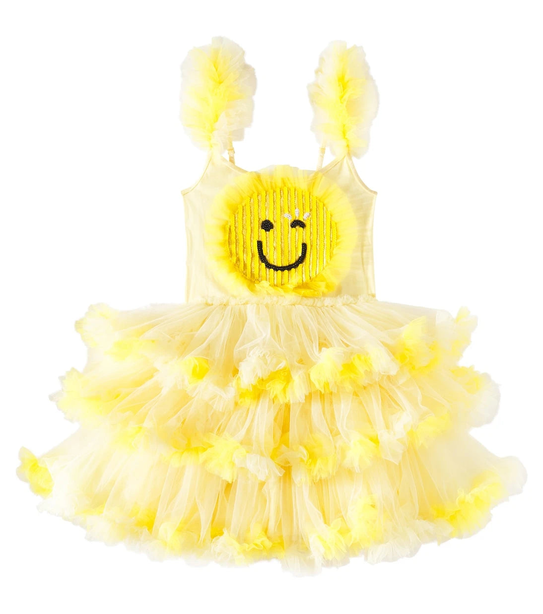 Tutu Du Monde - Smiley ruffled tulle and jersey dress