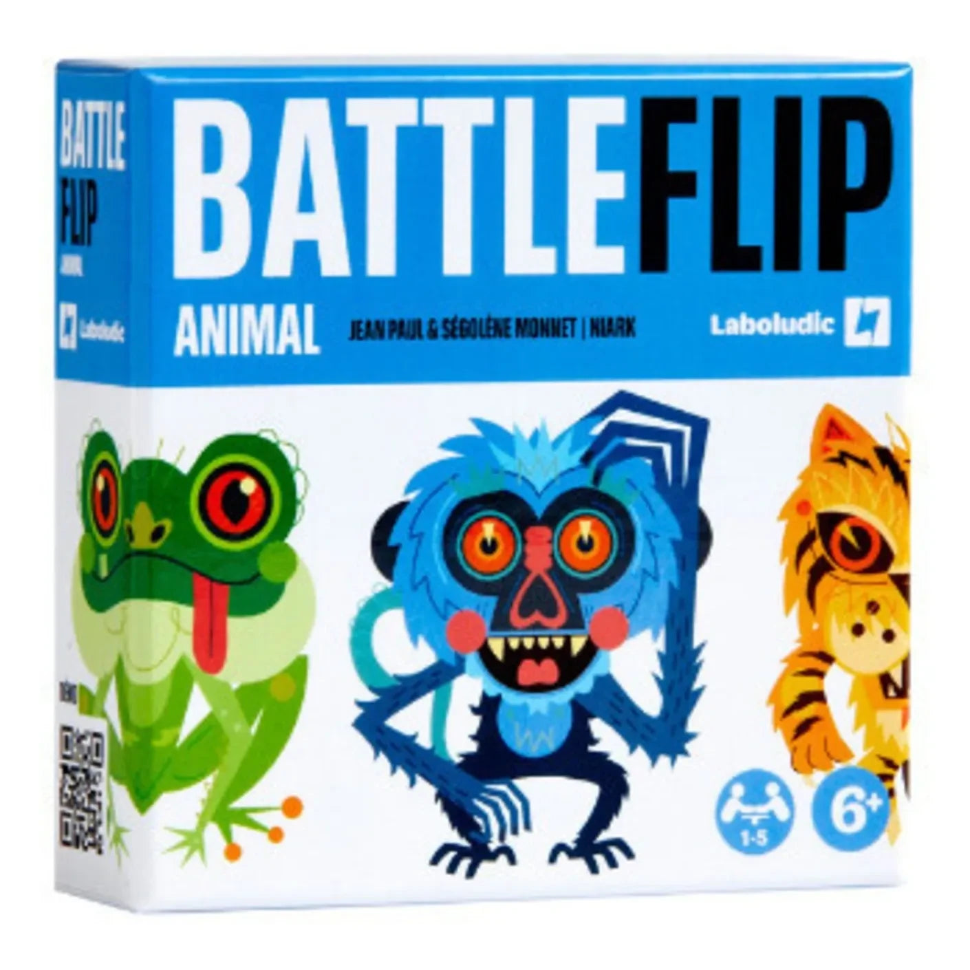 Laboludic - Battle Flip Animal card game