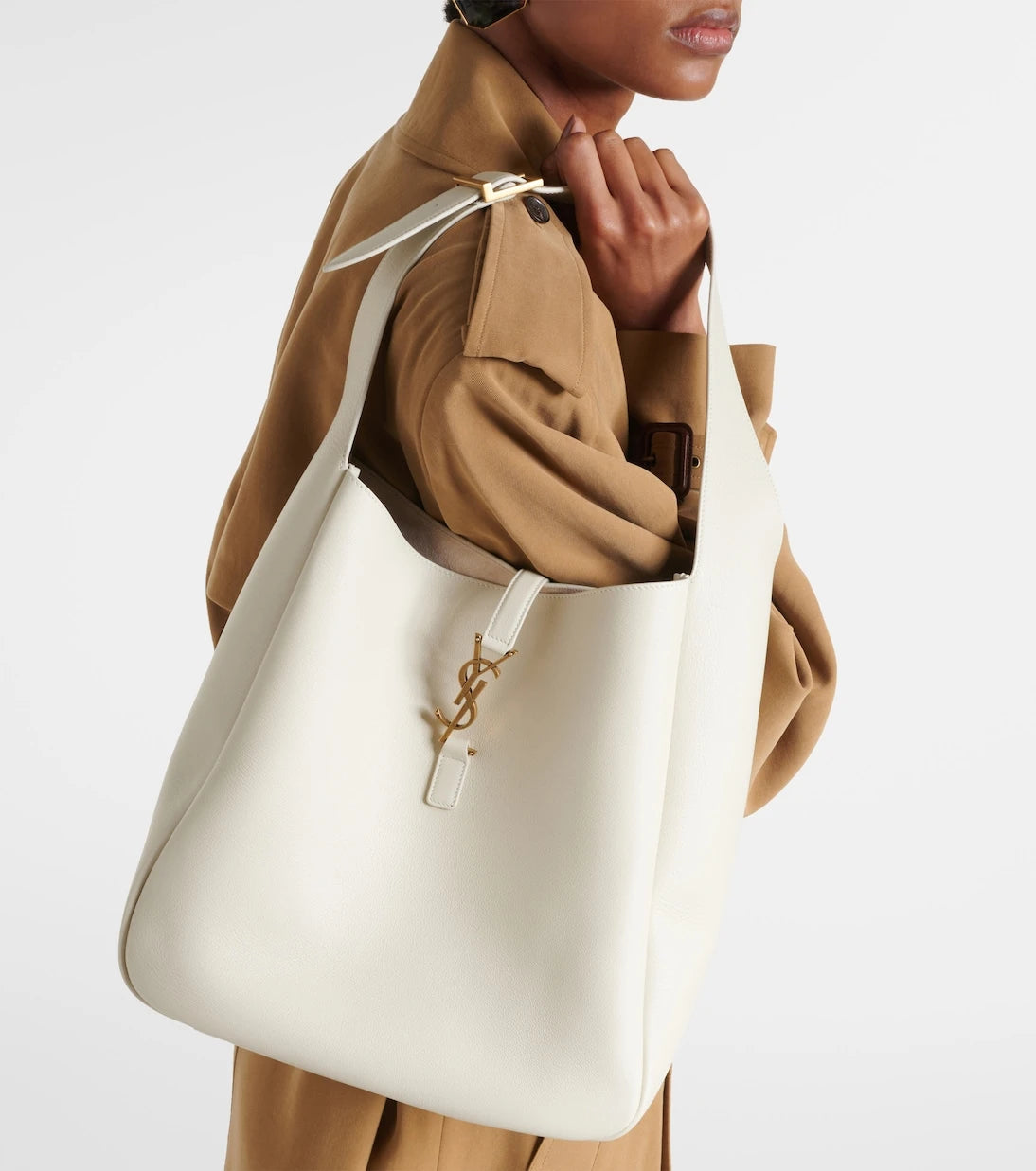 Saint Laurent - Le 5 à 7 Supple Large leather shoulder bag