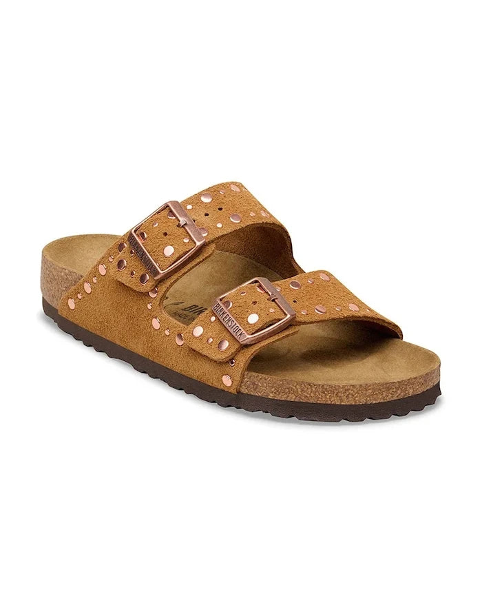 Birkenstock Kadın Düz Taban Süet Terlik