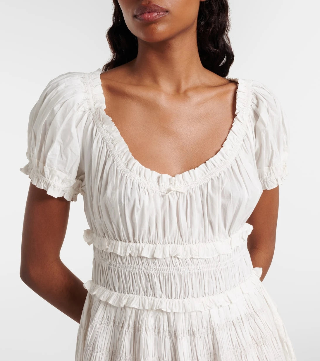 Dôen - Leanne cotton poplin midi dress