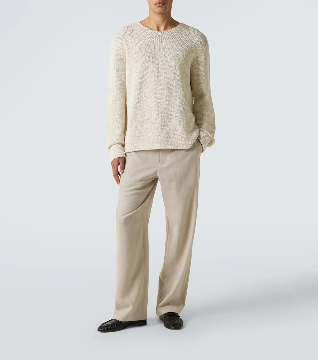 The Row - Clarkin cotton and linen sweater