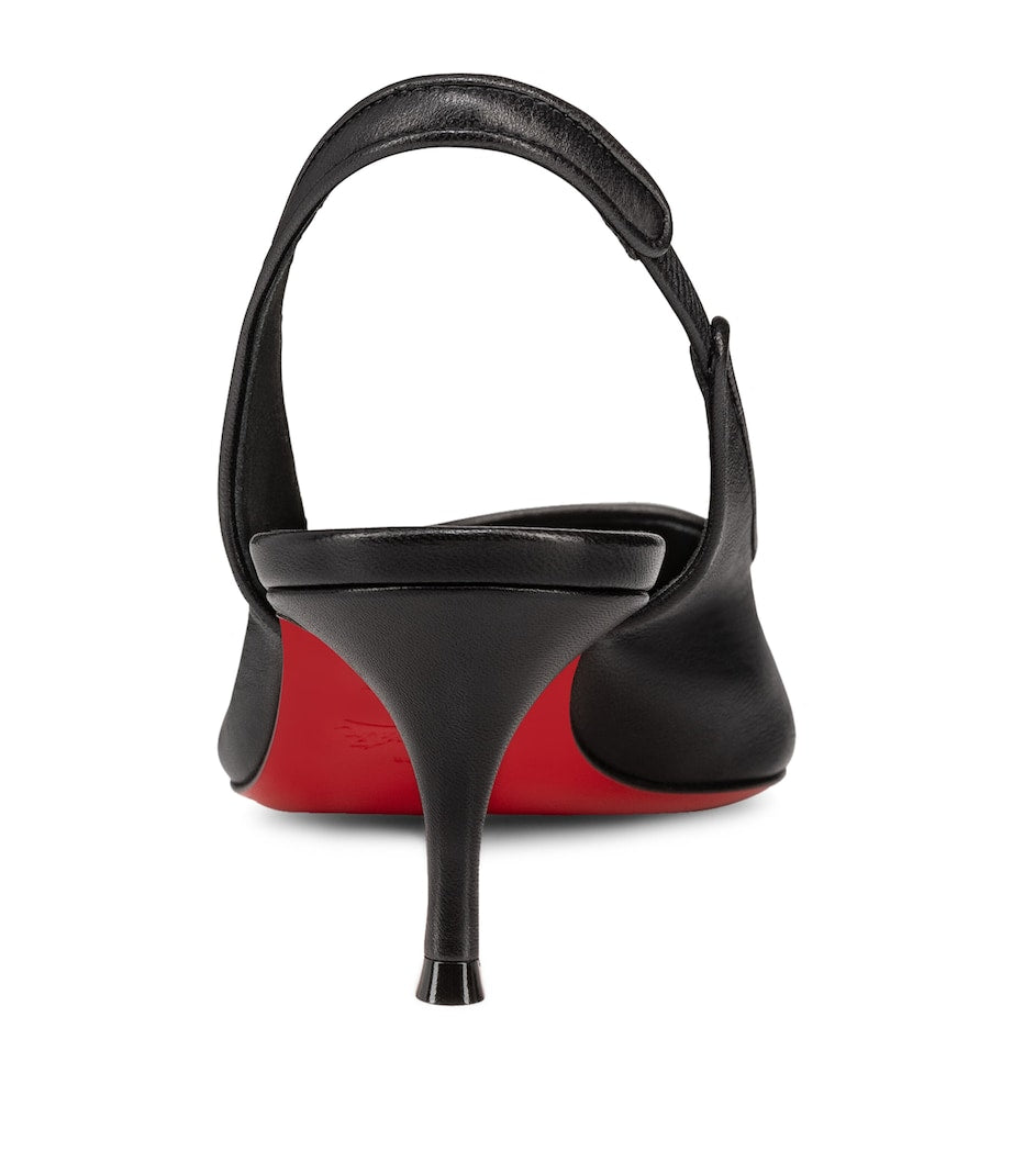 Christian Louboutin Sporty Kate Leather Slingback Pumps 55
