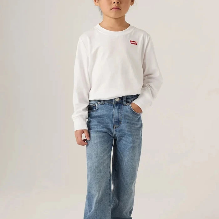 Детски дънки Levi's WIDE LEG JEANS