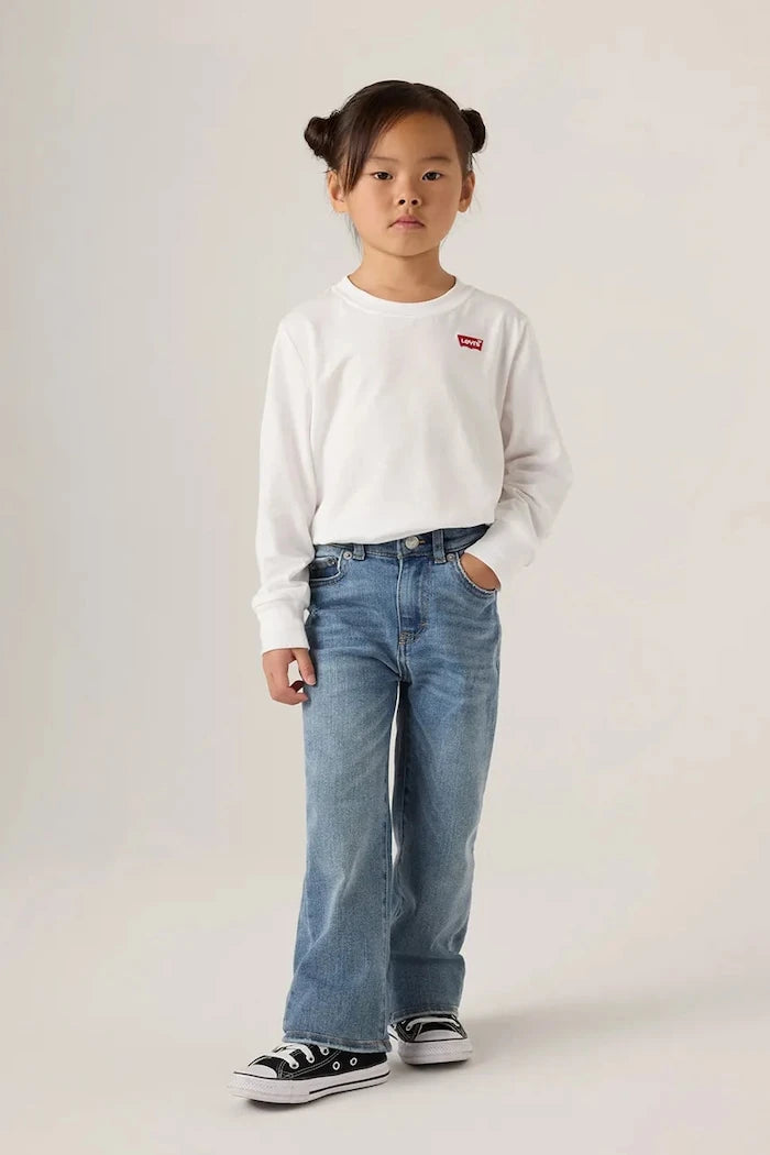 Детски дънки Levi's WIDE LEG JEANS