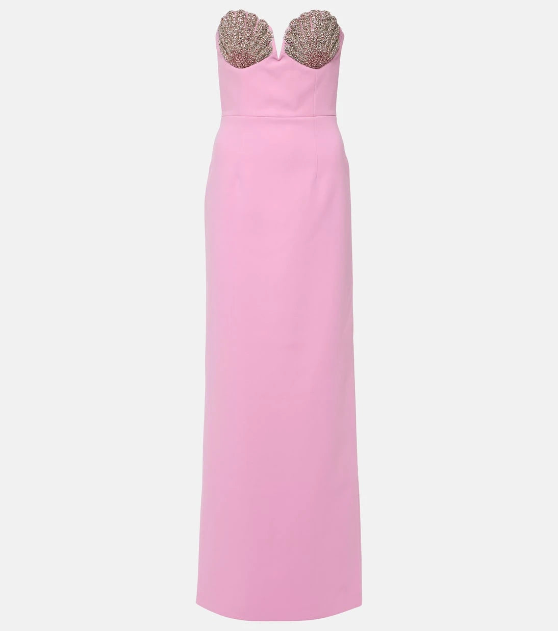 Rebecca Vallance - Cordelia embellished strapless gown