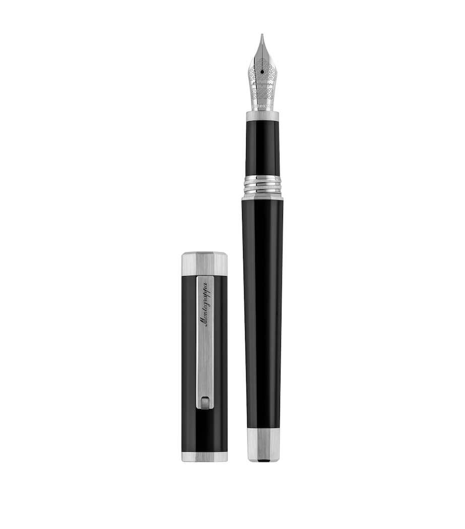 White Gold and Palladium-Trim Otto Fountain Pen