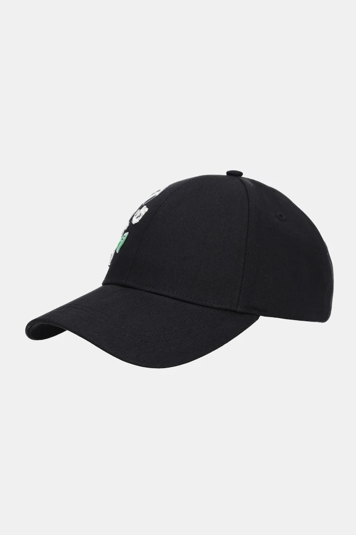 Памучна шапка с козирка Karl Lagerfeld IKON