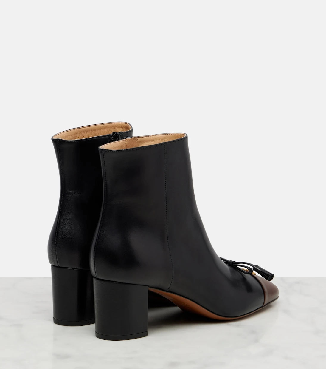 Valentino Garavani - Valet Du Roi leather ankle boots