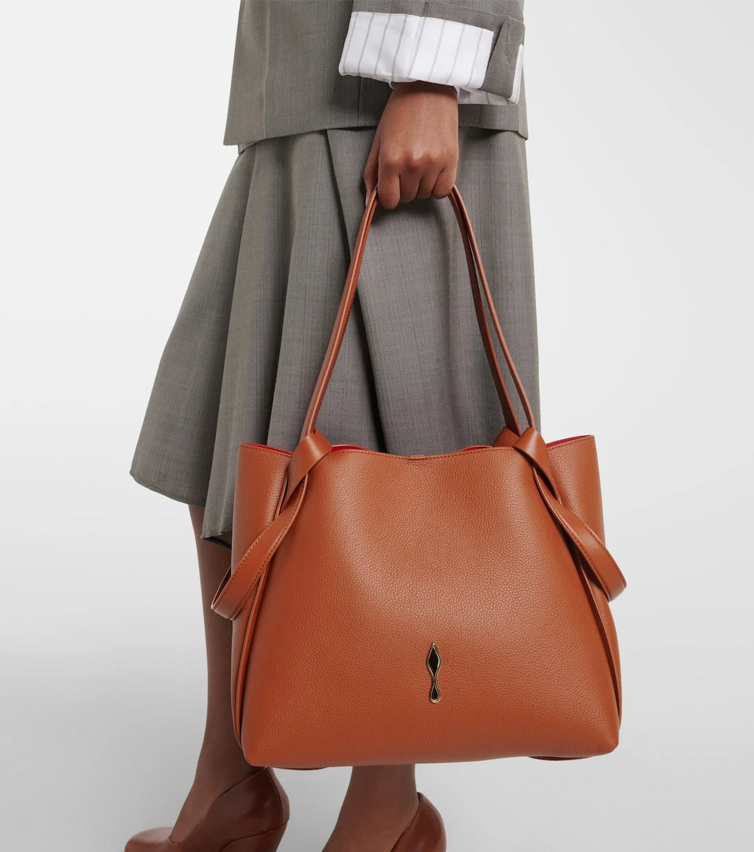 Christian Louboutin - Bettina Small leather tote bag