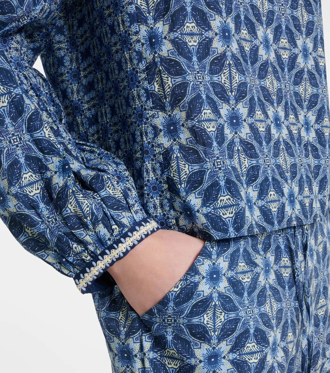 Velvet - Claudie printed cotton blouse